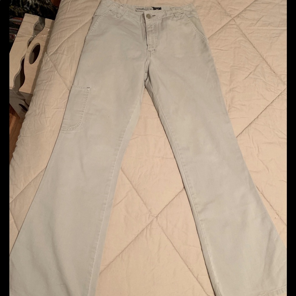 Hydraulic Khaki one cargo pocket jeans - 7